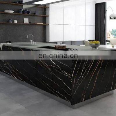 foshan 1200x2600x15mm full body large size sintered stone tile for TV background,kitchen countertop,dining table