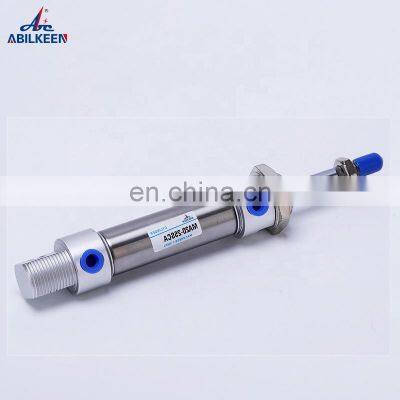 High Quality MA40 MA Series Stainless Steel Pen Type Adjustable Micro Single Acting Mini Pneumatic Air Cylinder