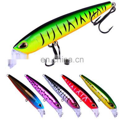 Minnow lure plastic artificial bait94mm/10.4gNew bait hard bait split tail Minnow Sinking Hard Fishing Lures