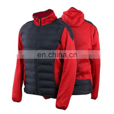 Custom Windbreaker Jacket Down Padded Jacket Fleece Jackets Winter For Women Casual Standard Adults Patchwork Oem Odm Custom