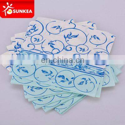 Decoupage printed decorative airlaid paper dinner napkin