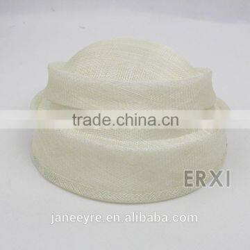 Wholesale Design Top Sinamay Church Hats Fascinator Base photo-3