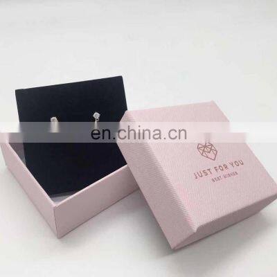 Wholesale Cheap stock box Jewelry packaging paper jewelry boxes with logo