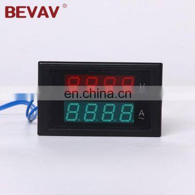 DL85 Dual LED Digital AC100-300V Voltage Amps Meter Digital AC Voltmeter Ammeter 0-100A ac Digital Panel Voltmeter photo-2