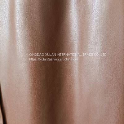 Spring/Autumn Women's Eco Leather Fashion Shirt photo-4