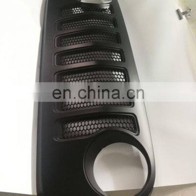 Front JL Style Grille for Jeep Wrangler JK 07+ Car Accessories Black Mesh Grille photo-3