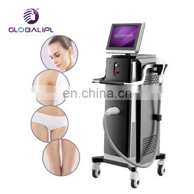 CE TUV ISO13485 Jonte Ultimate 2021 New/Ce 755 Alexandrite Laser /808NM Diode Laser Hair Removal 755+808+1064