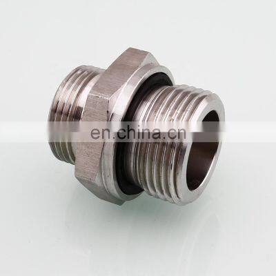 Wholesale Straight Fitting Adapter Thread Pipe Bulkhead Type Fitting Steel Copper Pipe OEM ODM S25