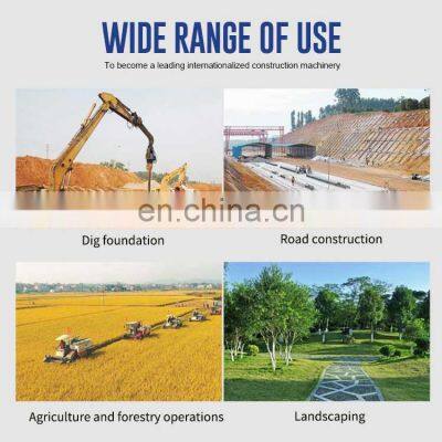 HENGWANG HWL80-6 8 Ton Hydraulic Wheel Excavator With Anti-pinch Tyre