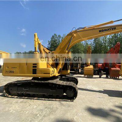 Perfect condition komatsu pc200-6 excavator in stock