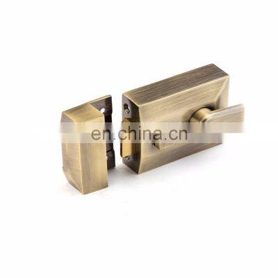 Brass Cylinder With Brass Key Polished Chrome Zinc Heavy Duty Night Latch Dead Lock photo-5