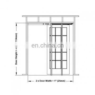 2020 new design pocket sliding door fittings pocket door hardware pocket door slide