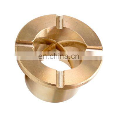 Factory Supply Brass Sleeve Oil Groove Flanged Bushing copper bush bronze sleeve bushings