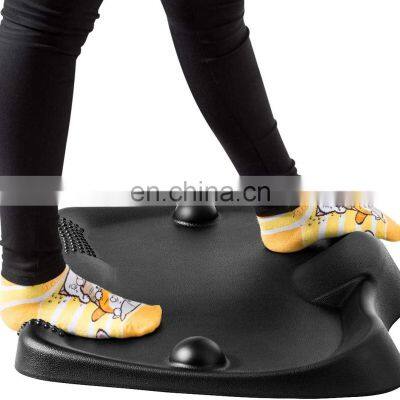 Standing Desk Anti-Fatigue Floor Mat with 2 Massage Balls, Foot Massage Mat Floor Stand Up Desk Mat for Work Office Desk Kitchen