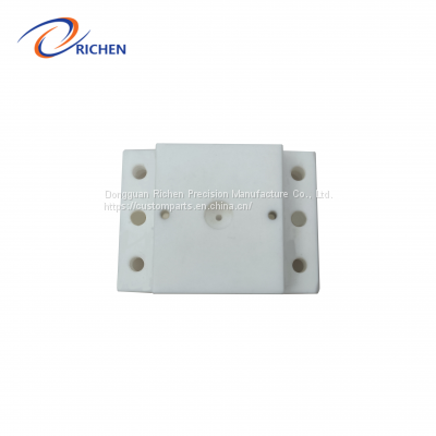 Customized White Plastic Industrial High Precision CNC Machine Parts photo-2