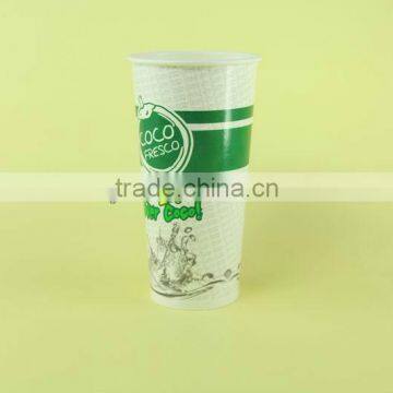 2016 cold drink paper cup 24oz