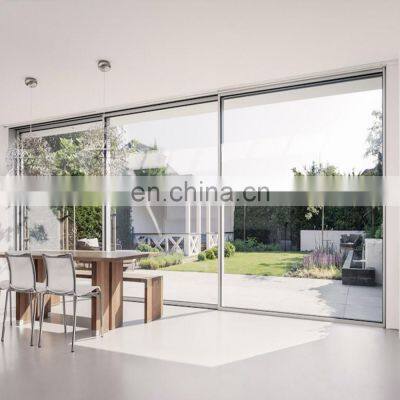 American USA Standard Hurricane Proof Impact Commercial Sliding Doors for Sale
