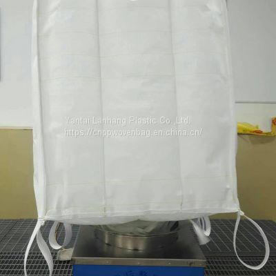 UV treated 1000L 1500L 1000kg mesh ventilated log wood FIBC bags big jumbo bag