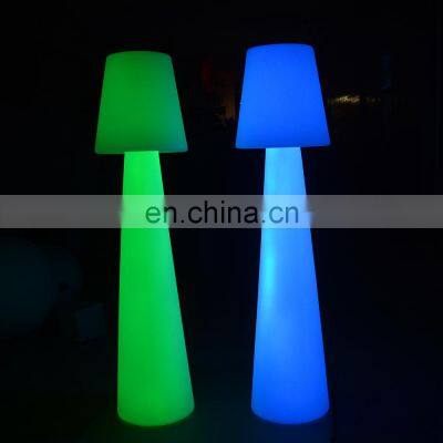 floor vase large /Cheap classic Waterproof IP65 sunlight plastic color holiday lighting LED floor standing lamp