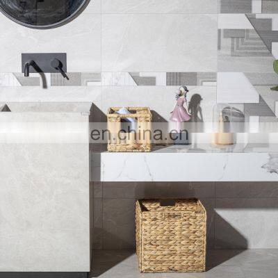 Direct Selling Rectangle Hand-woven Water Hyacinth Wicker Storage Rattan Baskets for Sundries photo-5