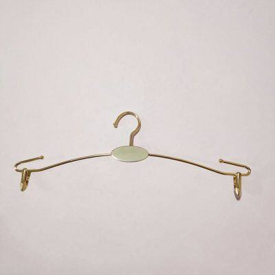 Exquisite women lingerie metal hangers bra store closet boutique anti-slip underwear display racks