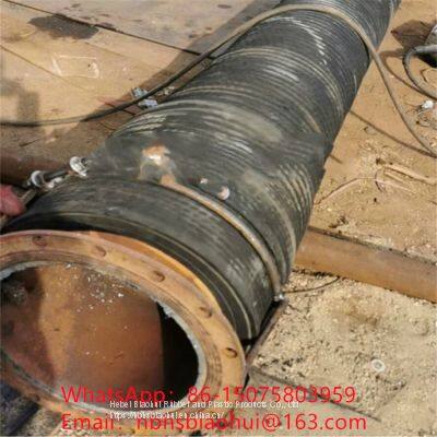 Large diameter hose for pumping river sand