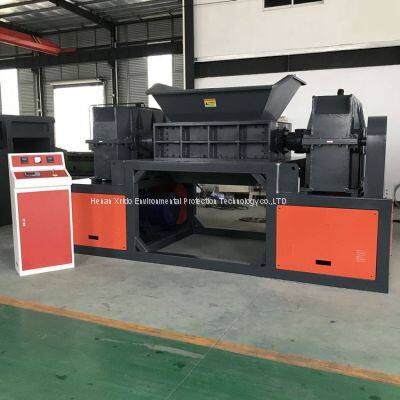 2022 New Type Hammer Mill Machine for Sale Recycle Plastic Plastic Shredder Scrap Metal Recycling Hammer Crusher Double Shaft photo-4