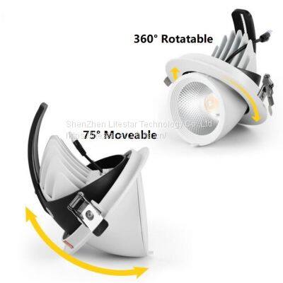 IP20 Indoor Recessed Gimbal Led Down Light photo-3