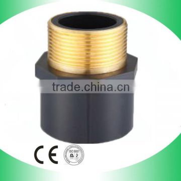 copper hdpe threaded coupling black made in china