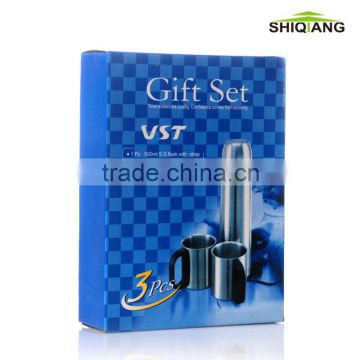 500ml vacuum flask and coffee cup gift set