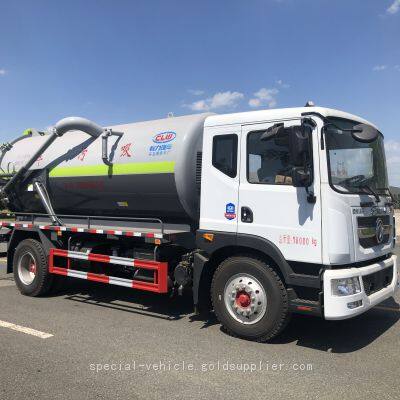 Four Wheels Electric Sewage Suction and Transporting Refuse Cargo Tricycle Truck of Fast Start