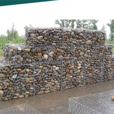 Gabion Gabion Galvanized River Dam Slope Protection Gabion Retaining Wall Stone Mesh Box Lead Wire Gabion