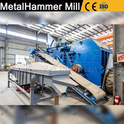 Hochleistungs-Stahl-Draht-Schrottmetall-Schredder Aluminium-Recyclingmaschinenausrüstung