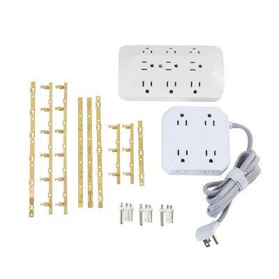 The factory supplies American standard power sockets and accessories with a center distance of 38mm