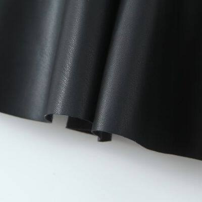 2025 New Fashionable Elegant Women's Sexy Slim Fit Spaghetti Strap Leather Dress