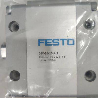 100% Original FESTO Flat Cylinder DZF-12-10-A-P-A 161224 DZF-12-10-P-A 164003 DZF-12-25-A-P-A 161225 Double-outlet Flat Cylinder photo-3