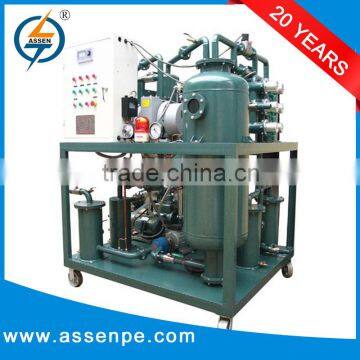 TY series turbine oil water separating machine, high efficiency dehydration plant