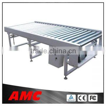 Roller conveyor for packaging line