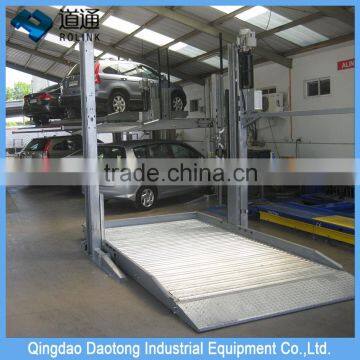 Hydraulic Double Parking Car Lift for Sale