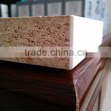 ABS and PVC edge banding melamine particle board for furniture use