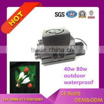 10000 Lumens Projector Waterproof LED Rotary Gobo Light Image Move Rotate