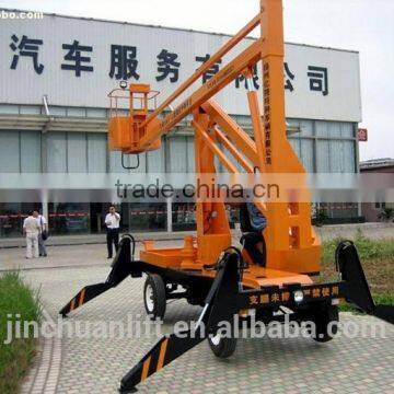 14m, Hydraulic Compact Boom Lift /telescopic Boom Lift /truck Mounted Boom Lift