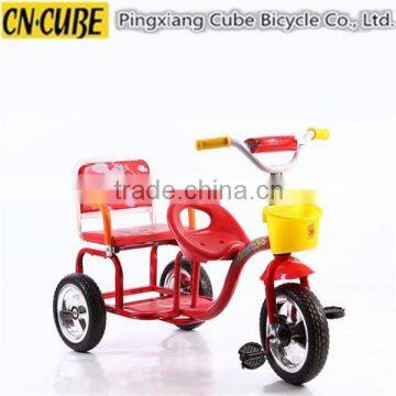 baby tricycle baby twins seat tricycle wholesale