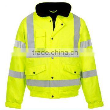 High visibility safety garments