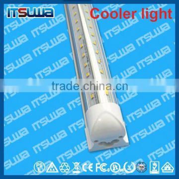 v shape LED tube light 48in, direct replacement, Inventory Liquidation, walking cooler light