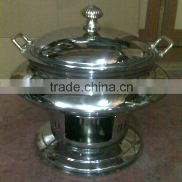 Steel Cheffing Dish, Wedding & Party utensils, food serving dish, hot keeping dish, Catering item, Hotel & Restaurant utensils