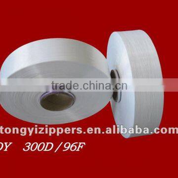 Pre-oriented yarn POY used for nylon zipper