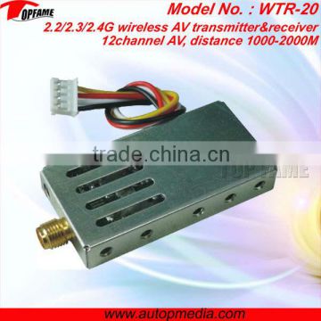 WTR-20 1.2Ghz AUDIO&VIDEO transmission&reception, 300mW