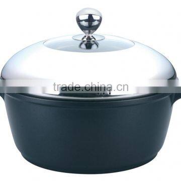Die casting Aluminum electronic lovely used non-stick soup pot