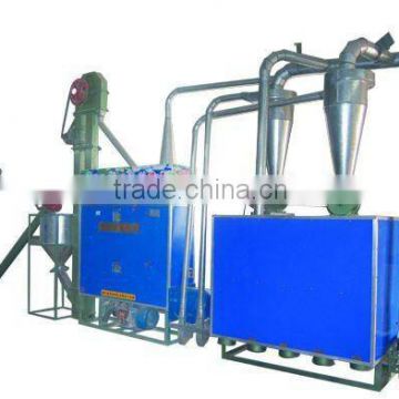 Automatic 6FW-D4 grain grits grinding production line